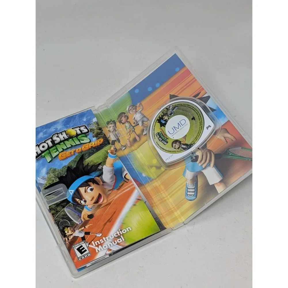 Hot Shots Tennis Get a Grip PSP Playstation Portable‎ Game Complete CIB